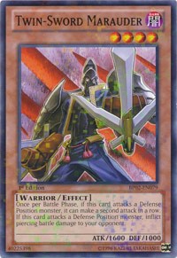 Twin-Sword Marauder [BP02-EN079] Mosaic Rare | Play N Trade Winnipeg