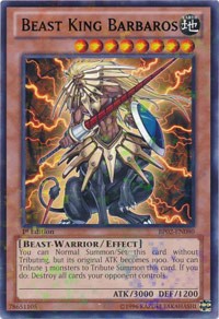 Beast King Barbaros [BP02-EN080] Mosaic Rare | Play N Trade Winnipeg