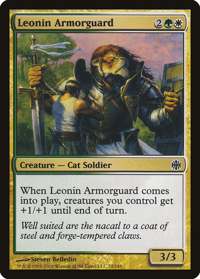 Leonin Armorguard [Alara Reborn] | Play N Trade Winnipeg