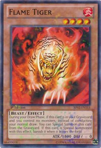 Flame Tiger [BP02-EN113] Mosaic Rare | Play N Trade Winnipeg