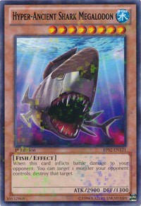 Hyper-Ancient Shark Megalodon [BP02-EN121] Mosaic Rare | Play N Trade Winnipeg