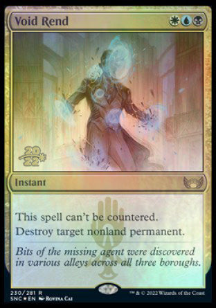 Void Rend [Streets of New Capenna Prerelease Promos] | Play N Trade Winnipeg