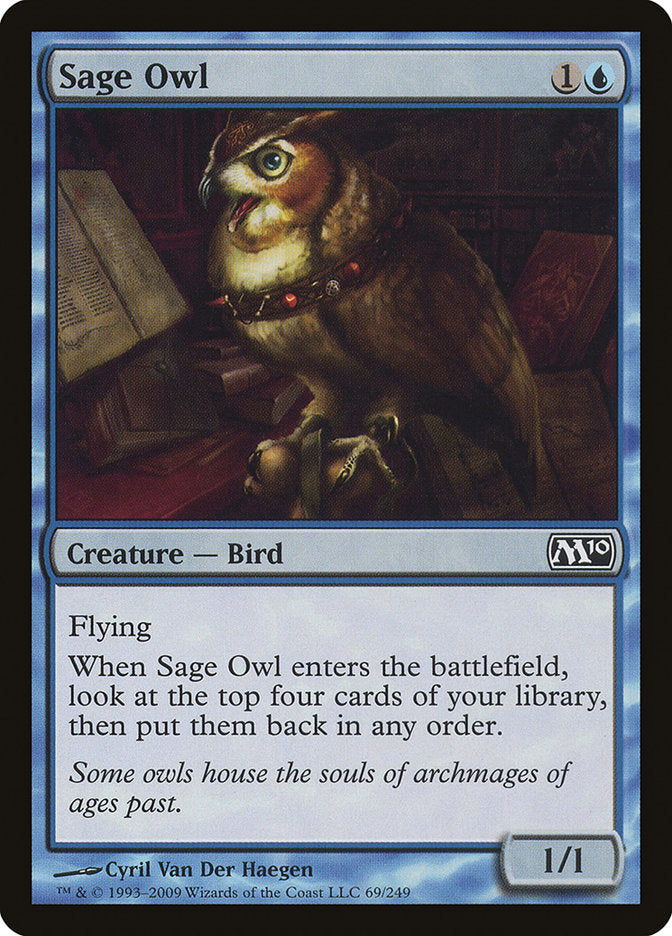 Sage Owl [Magic 2010] | Play N Trade Winnipeg