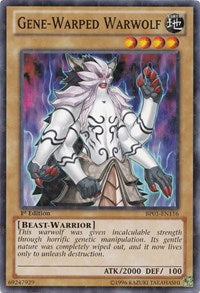 Gene-Warped Warwolf [BP01-EN116] Starfoil Rare | Play N Trade Winnipeg