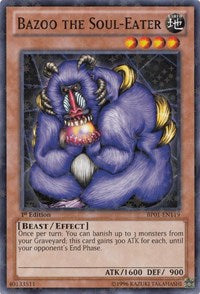 Bazoo the Soul-Eater [BP01-EN119] Starfoil Rare | Play N Trade Winnipeg