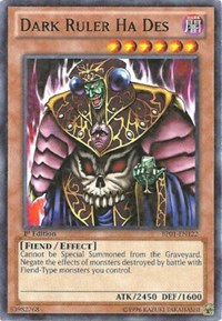 Dark Ruler Ha Des [BP01-EN122] Starfoil Rare | Play N Trade Winnipeg