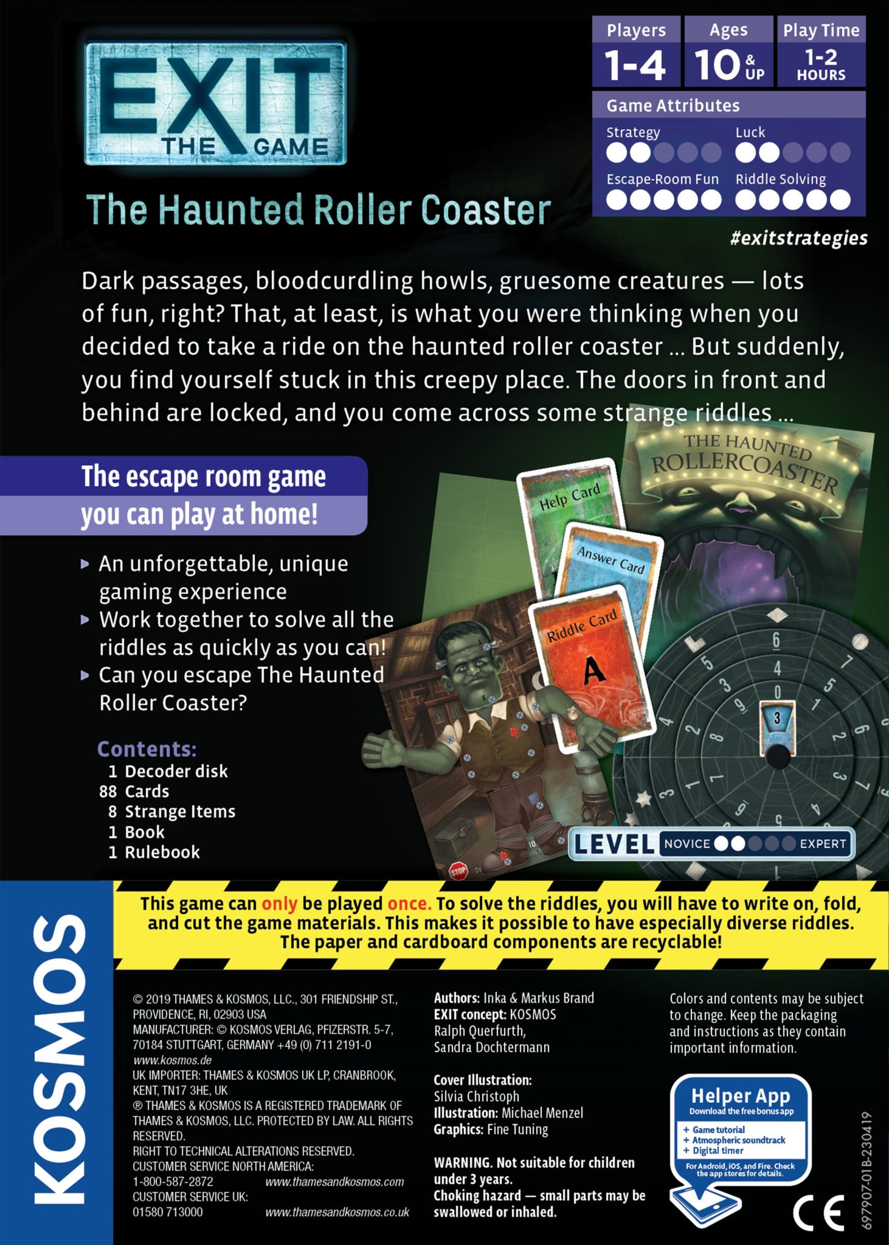 EXIT THE GAME: THE HAUNTED ROLLERCOASTER | Play N Trade Winnipeg