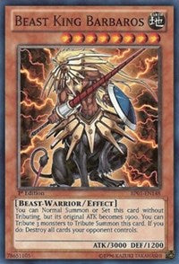 Beast King Barbaros [BP01-EN148] Starfoil Rare | Play N Trade Winnipeg