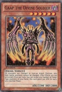 Gaap the Divine Soldier [BP01-EN150] Starfoil Rare | Play N Trade Winnipeg