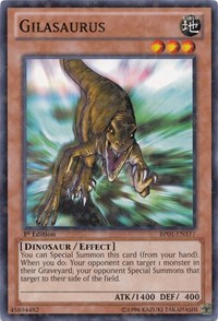 Gilasaurus [BP01-EN177] Starfoil Rare | Play N Trade Winnipeg