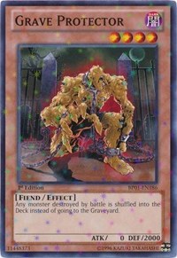 Grave Protector [BP01-EN186] Starfoil Rare | Play N Trade Winnipeg