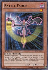 Battle Fader [BP01-EN211] Starfoil Rare | Play N Trade Winnipeg