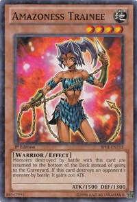 Amazoness Trainee [BP01-EN213] Starfoil Rare | Play N Trade Winnipeg