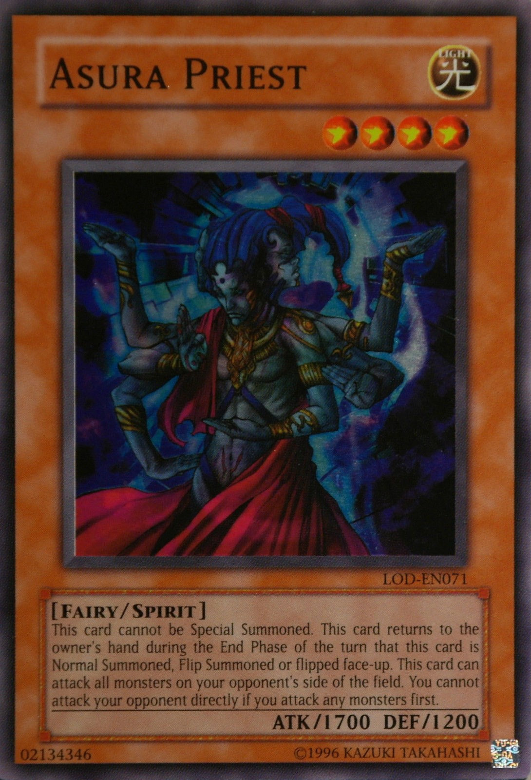 Asura Priest [LOD-EN071] Super Rare | Play N Trade Winnipeg