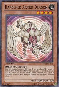 Hardened Armed Dragon [BP01-EN214] Starfoil Rare | Play N Trade Winnipeg