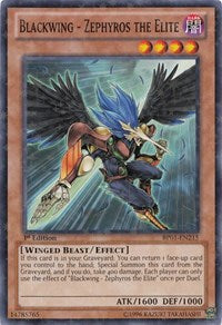 Blackwing - Zephyros the Elite [BP01-EN215] Starfoil Rare | Play N Trade Winnipeg