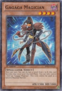 Gagaga Magician [BP01-EN218] Starfoil Rare | Play N Trade Winnipeg