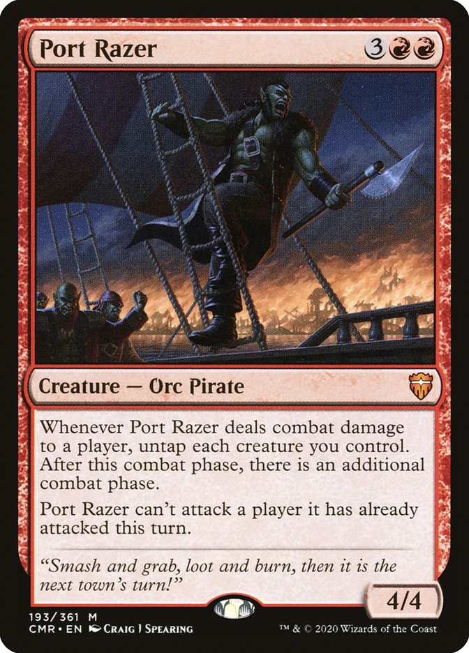 Port Razer [Commander Legends] | Play N Trade Winnipeg