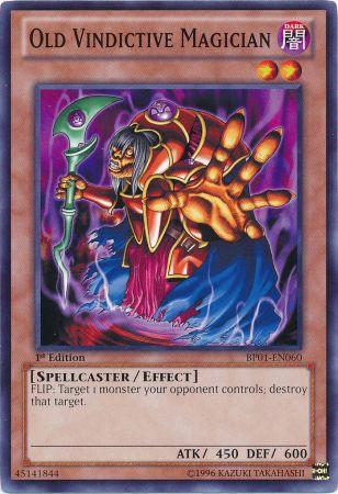 Old Vindictive Magician [BP01-EN060] Common | Play N Trade Winnipeg