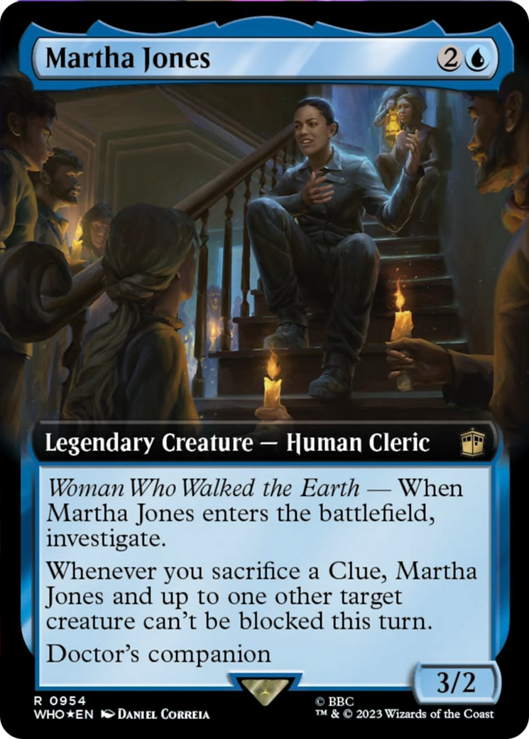 Martha Jones (Extended Art) (Surge Foil) [Doctor Who] | Play N Trade Winnipeg