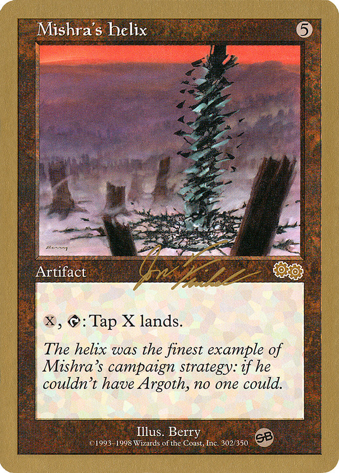 Mishra's Helix (Jon Finkel) (SB) [World Championship Decks 2000] | Play N Trade Winnipeg