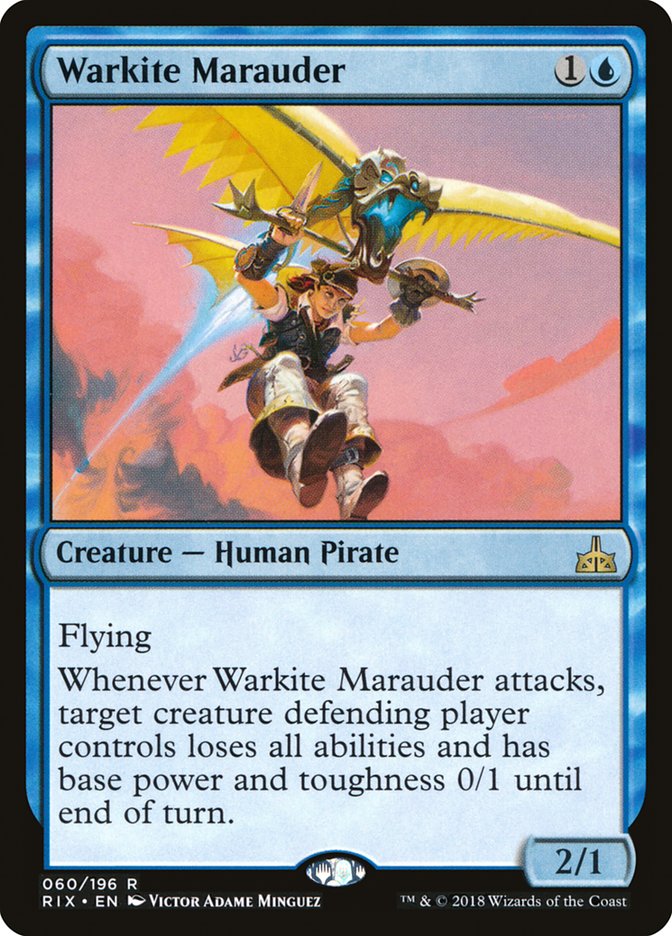 Warkite Marauder [Rivals of Ixalan] | Play N Trade Winnipeg