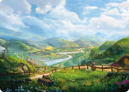 Plains Art Card [The Lord of the Rings: Tales of Middle-earth Art Series] | Play N Trade Winnipeg