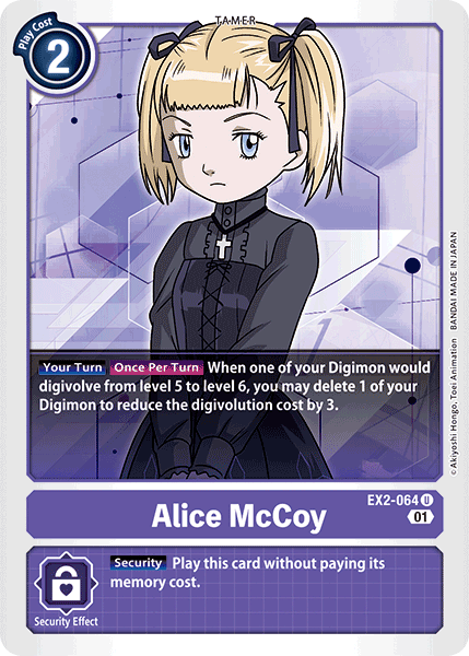 Alice McCoy [EX2-064] [Digital Hazard] | Play N Trade Winnipeg