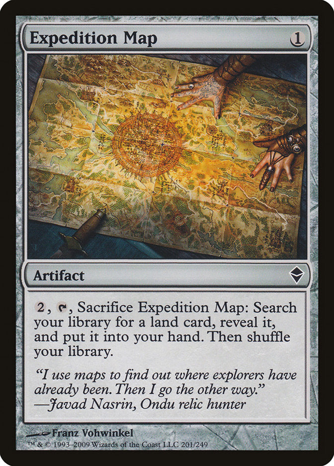 Expedition Map [Zendikar] | Play N Trade Winnipeg