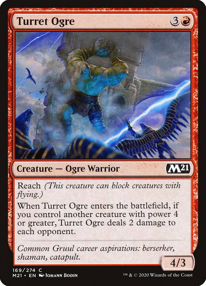 Turret Ogre [Core Set 2021] | Play N Trade Winnipeg