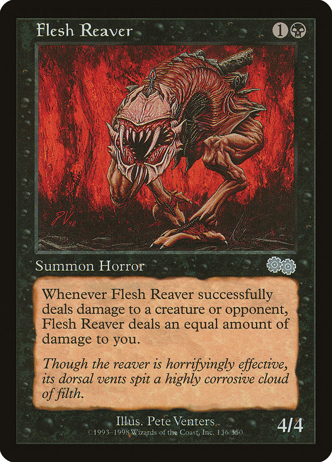 Flesh Reaver [Urza's Saga] | Play N Trade Winnipeg