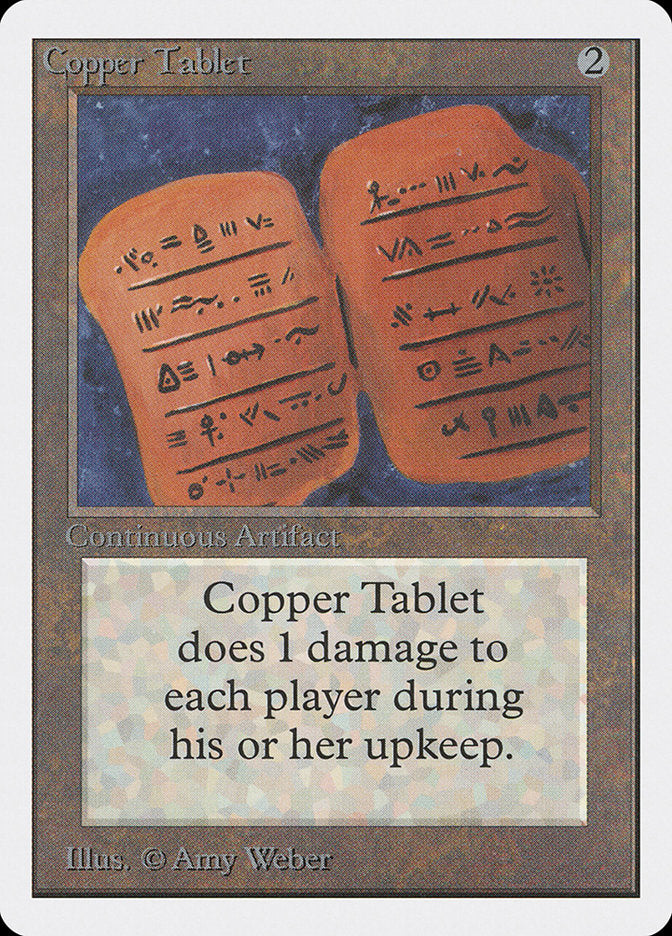 Copper Tablet [Unlimited Edition] | Play N Trade Winnipeg