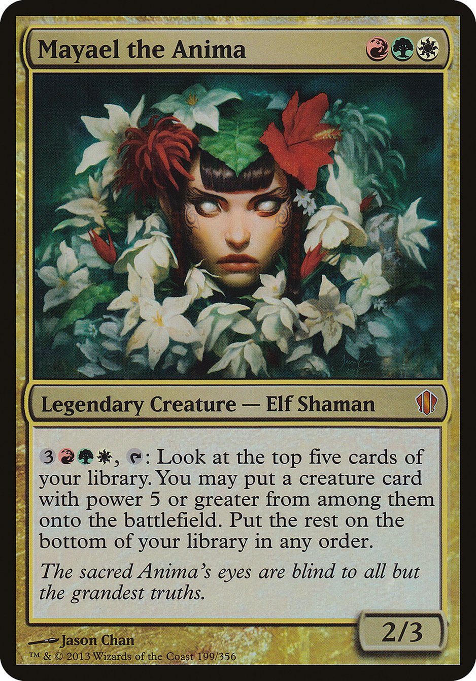 Mayael the Anima (Oversized) [Commander 2013 Oversized] | Play N Trade Winnipeg