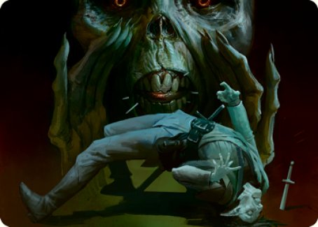 Power Word Kill Art Card [Dungeons & Dragons: Adventures in the Forgotten Realms Art Series] | Play N Trade Winnipeg