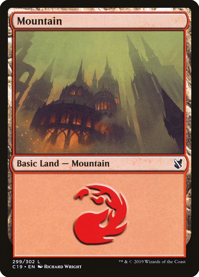 Mountain (299) [Commander 2019] | Play N Trade Winnipeg