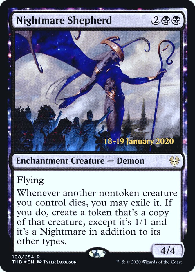 Nightmare Shepherd [Theros Beyond Death Prerelease Promos] | Play N Trade Winnipeg