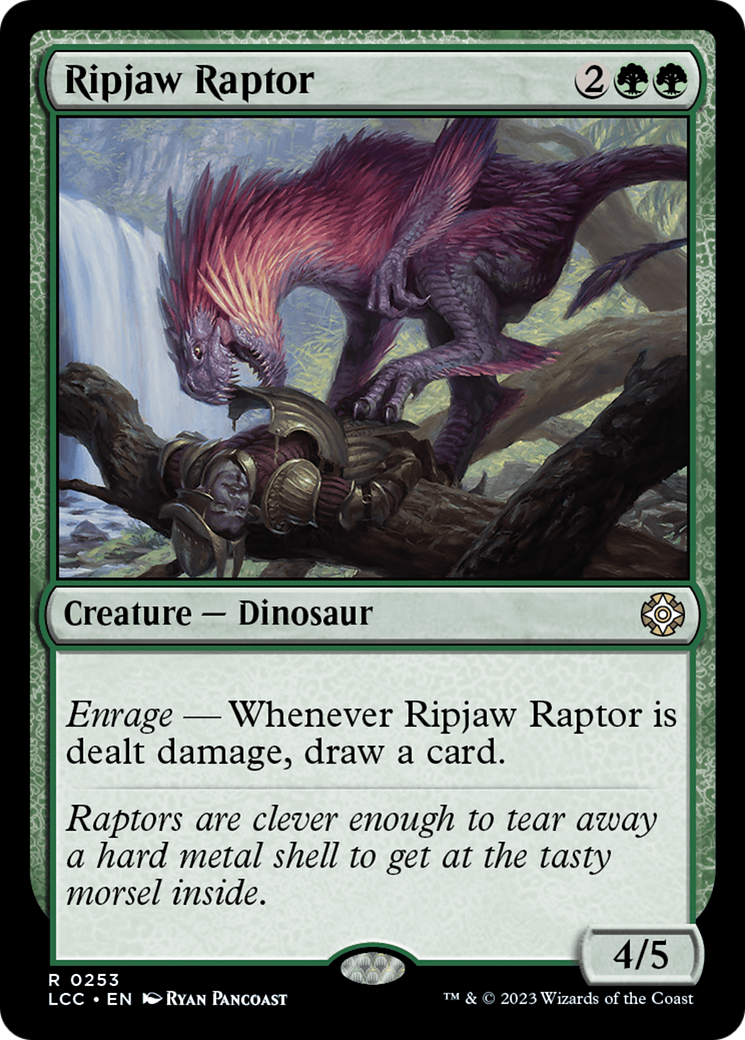 Ripjaw Raptor [The Lost Caverns of Ixalan Commander] | Play N Trade Winnipeg