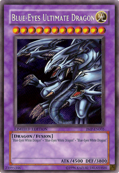 Blue-Eyes Ultimate Dragon [JMP-EN005] Ultra Rare | Play N Trade Winnipeg