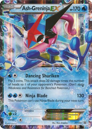 Ash-Greninja EX (XY133) (Jumbo Card) [XY: Black Star Promos] | Play N Trade Winnipeg