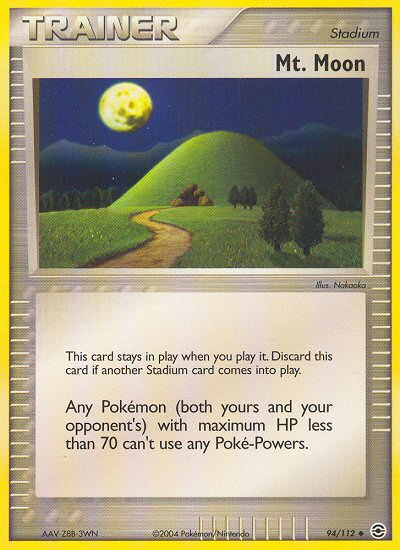 Mt. Moon (94/112) [EX: FireRed & LeafGreen] | Play N Trade Winnipeg