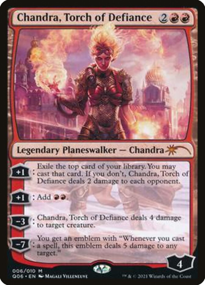 Chandra, Torch of Defiance [Pioneer Challenger Decks 2021] | Play N Trade Winnipeg