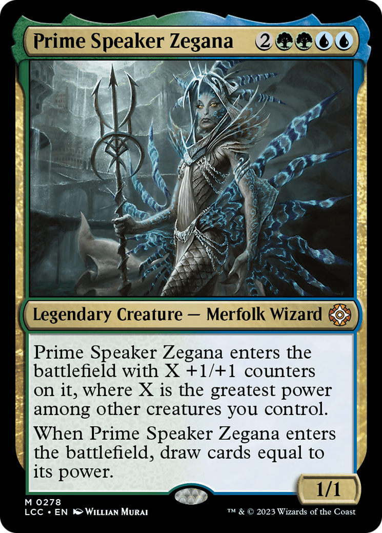 Prime Speaker Zegana [The Lost Caverns of Ixalan Commander] | Play N Trade Winnipeg