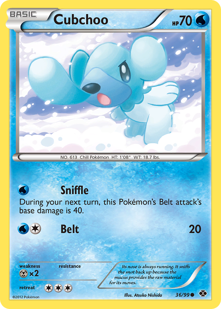 Cubchoo (36/99) [Black & White: Next Destinies] | Play N Trade Winnipeg