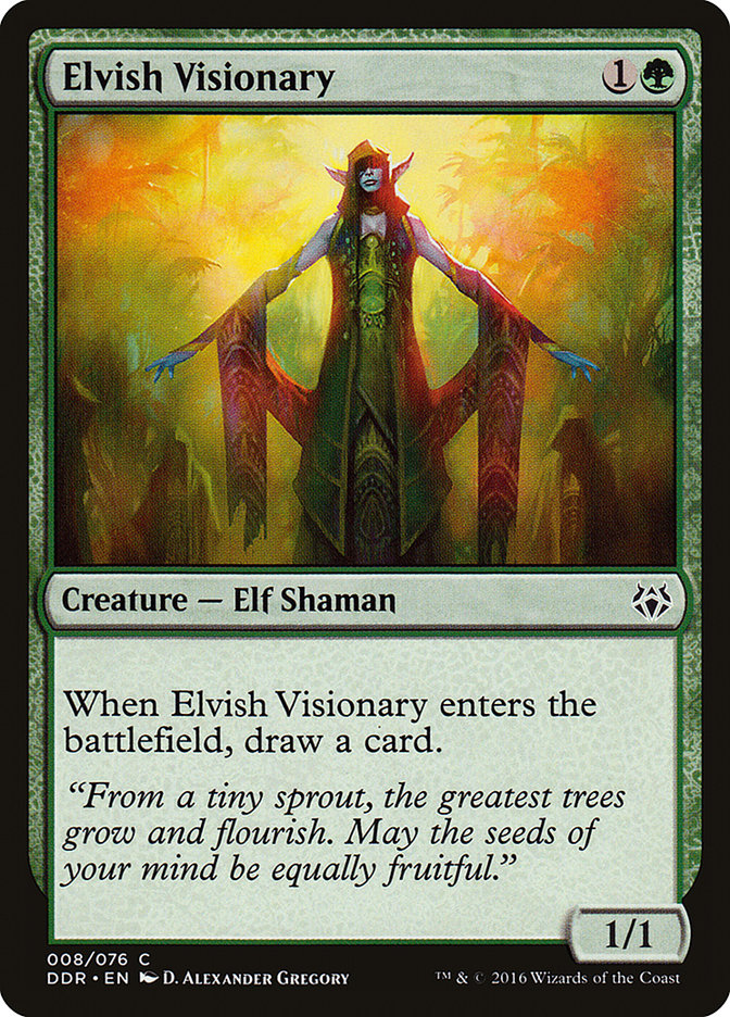 Elvish Visionary [Duel Decks: Nissa vs. Ob Nixilis] | Play N Trade Winnipeg