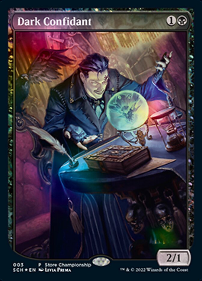 Dark Confidant (Extended Art) [Store Championships 2022] | Play N Trade Winnipeg