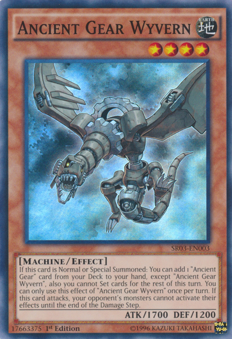 Ancient Gear Wyvern [SR03-EN003] Super Rare | Play N Trade Winnipeg