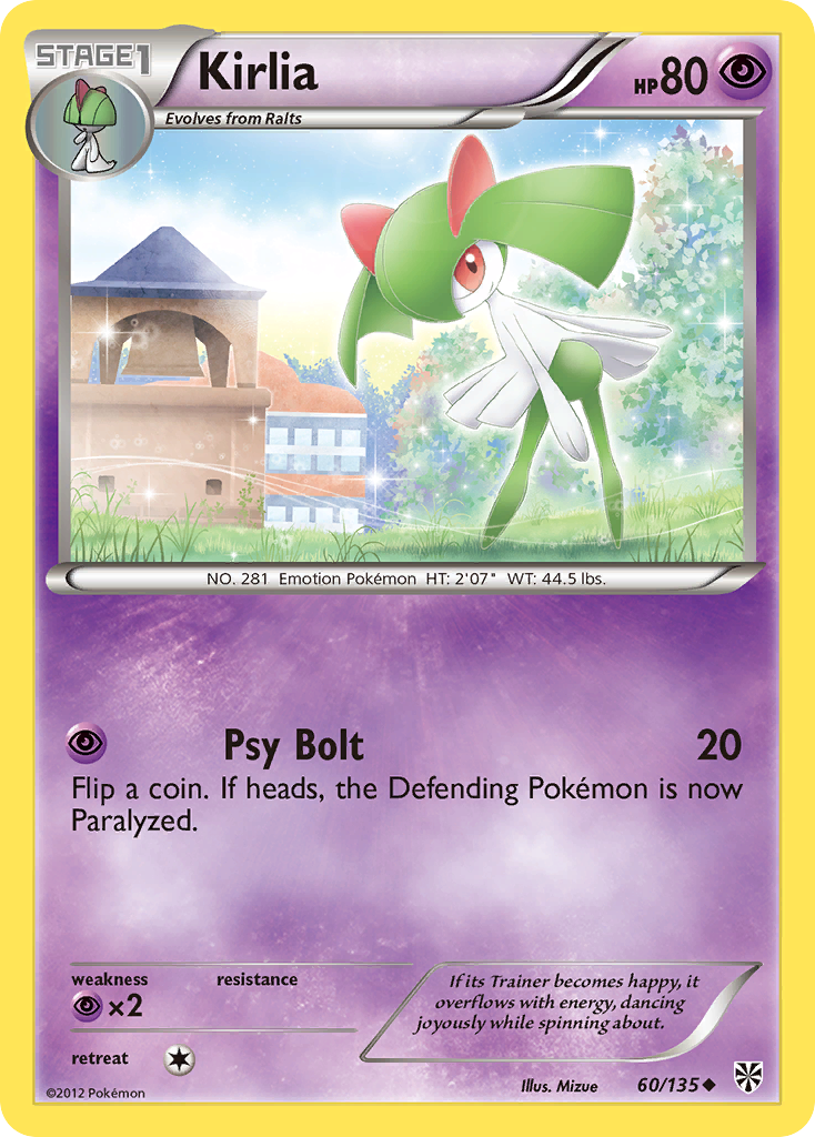 Kirlia (60/135) [Black & White: Plasma Storm] | Play N Trade Winnipeg