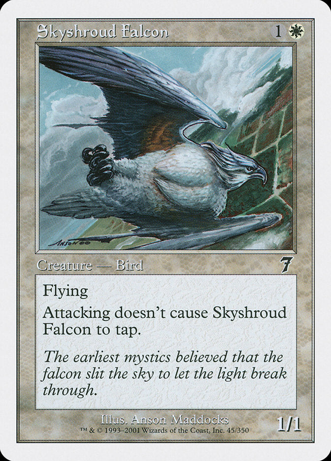 Skyshroud Falcon [Seventh Edition] | Play N Trade Winnipeg