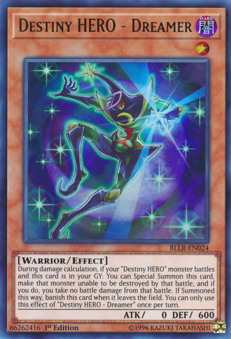 Destiny Hero - Dreamer [BLLR-EN024] Ultra Rare | Play N Trade Winnipeg