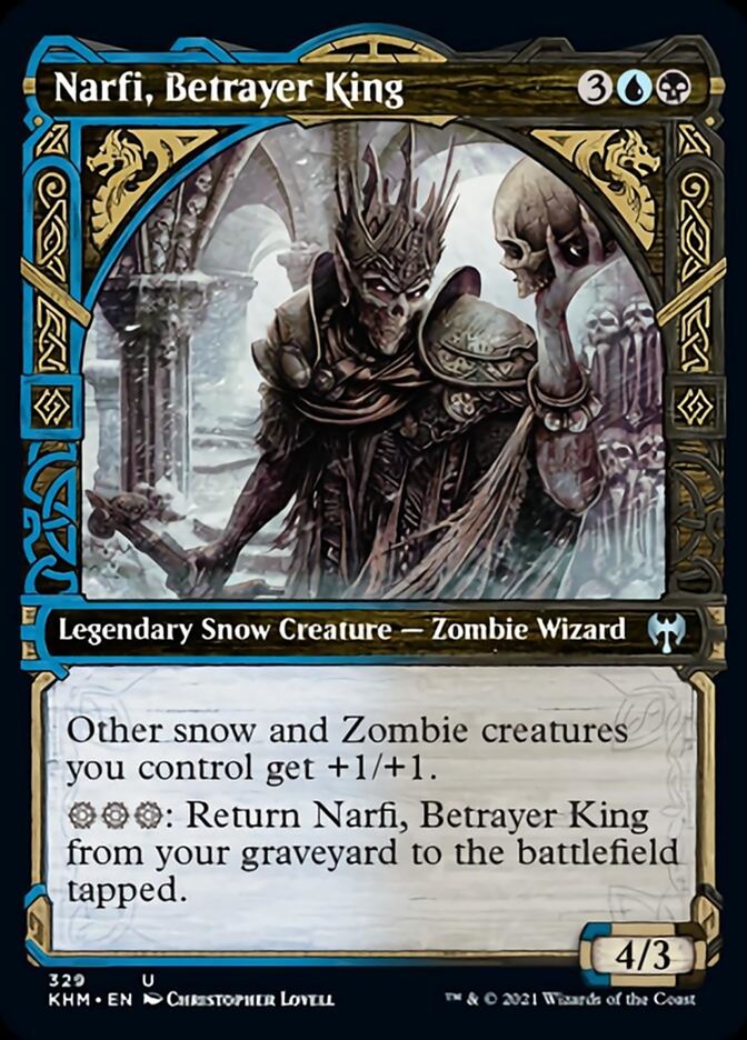 Narfi, Betrayer King (Showcase) [Kaldheim] | Play N Trade Winnipeg